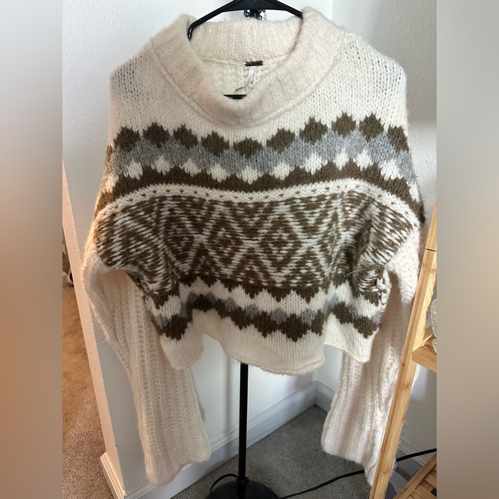 Free people knit sweater